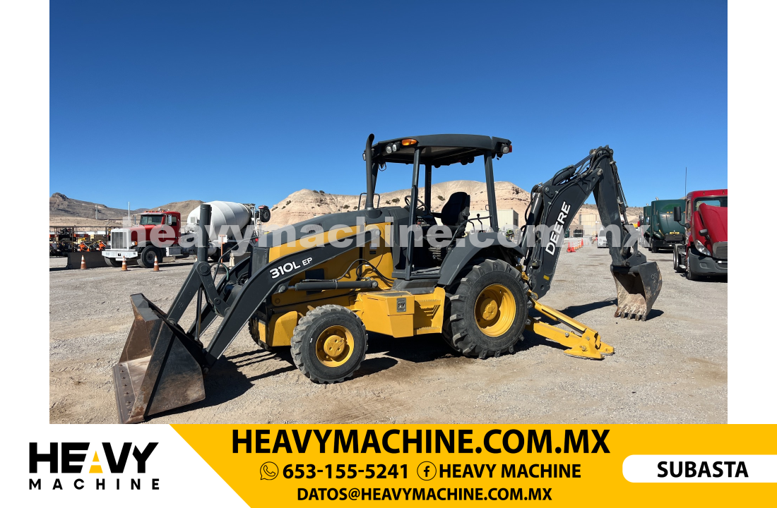 Maquinaria Pesada Retroexcavadora 2019 JOHN DEERE 310L