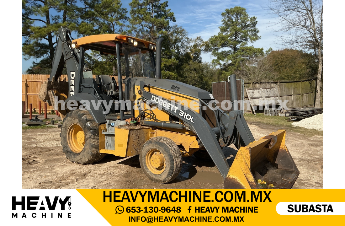 Maquinaria Pesada Retroexcavadora 2019 JOHN DEERE 310L