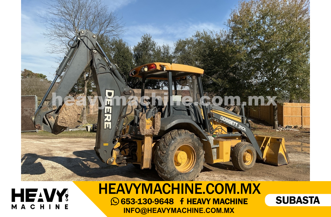 Maquinaria Pesada Retroexcavadora 2019 JOHN DEERE 310L