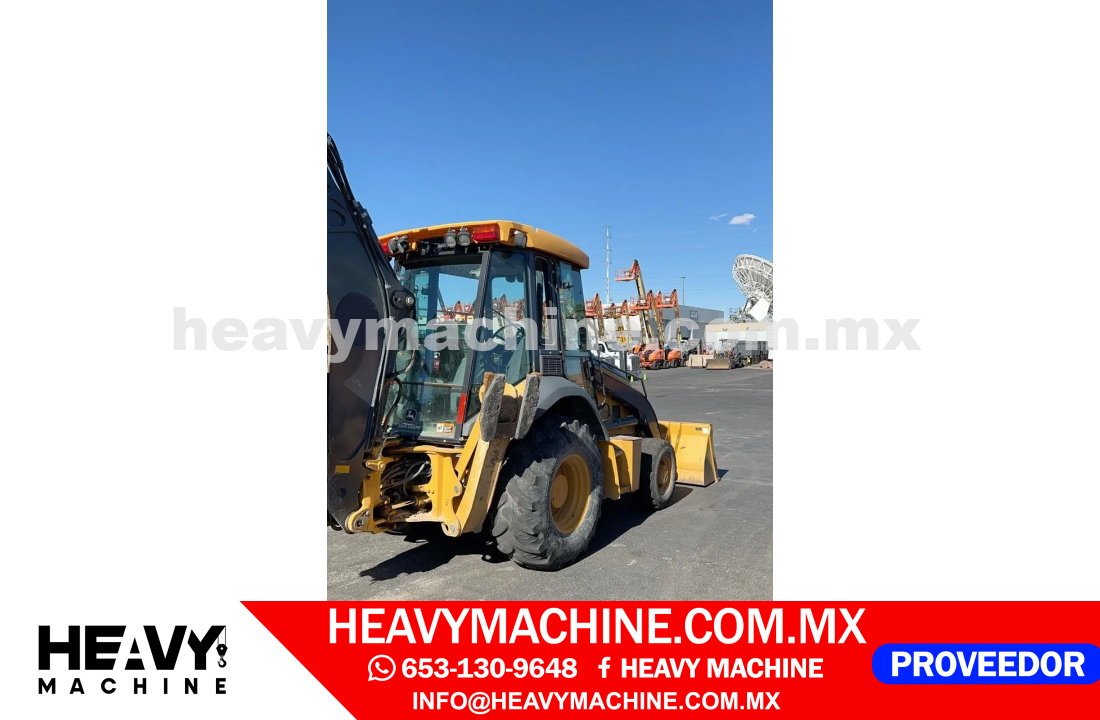 Maquinaria Pesada Retroexcavadora 2019 JOHN DEERE 310L EP