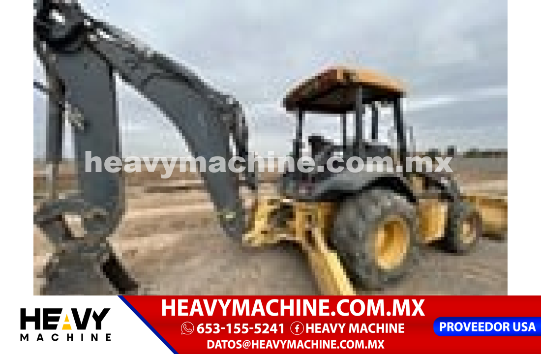 Maquinaria Pesada Retroexcavadora 2020 John Deere 410L