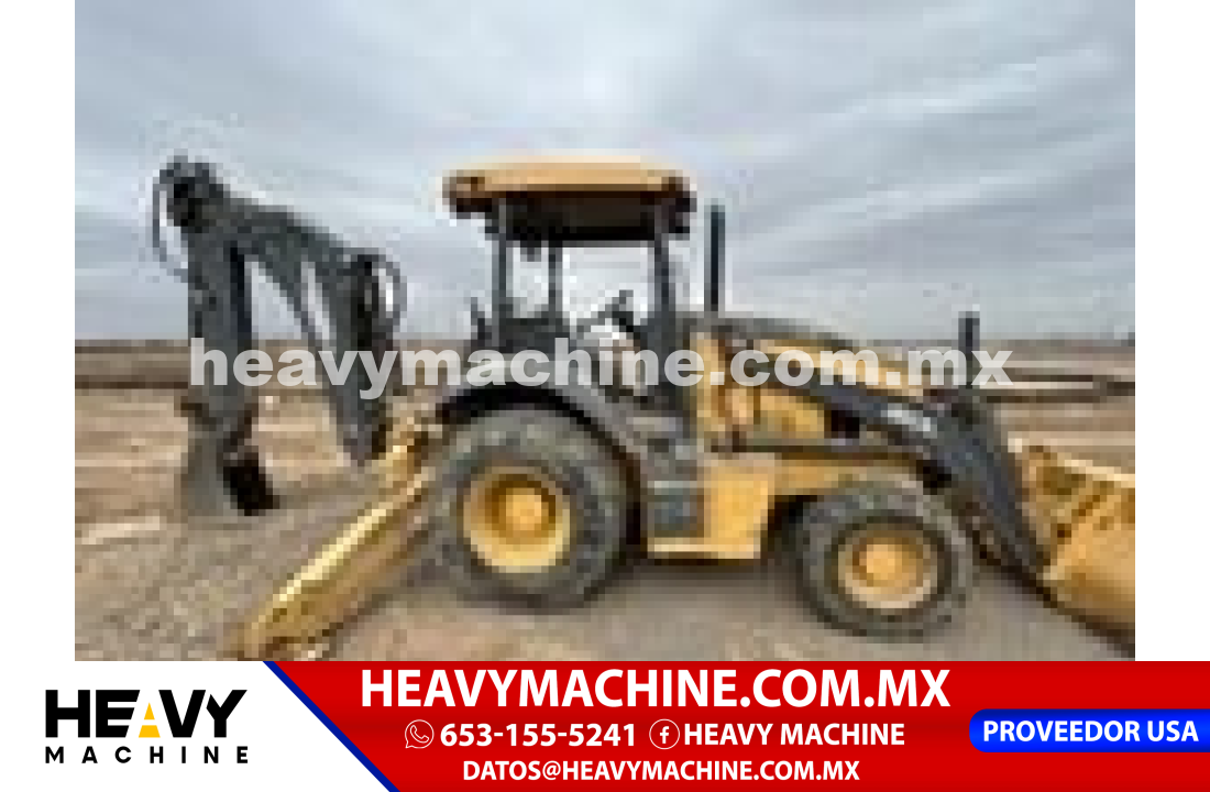 Maquinaria Pesada Retroexcavadora 2020 John Deere 410L