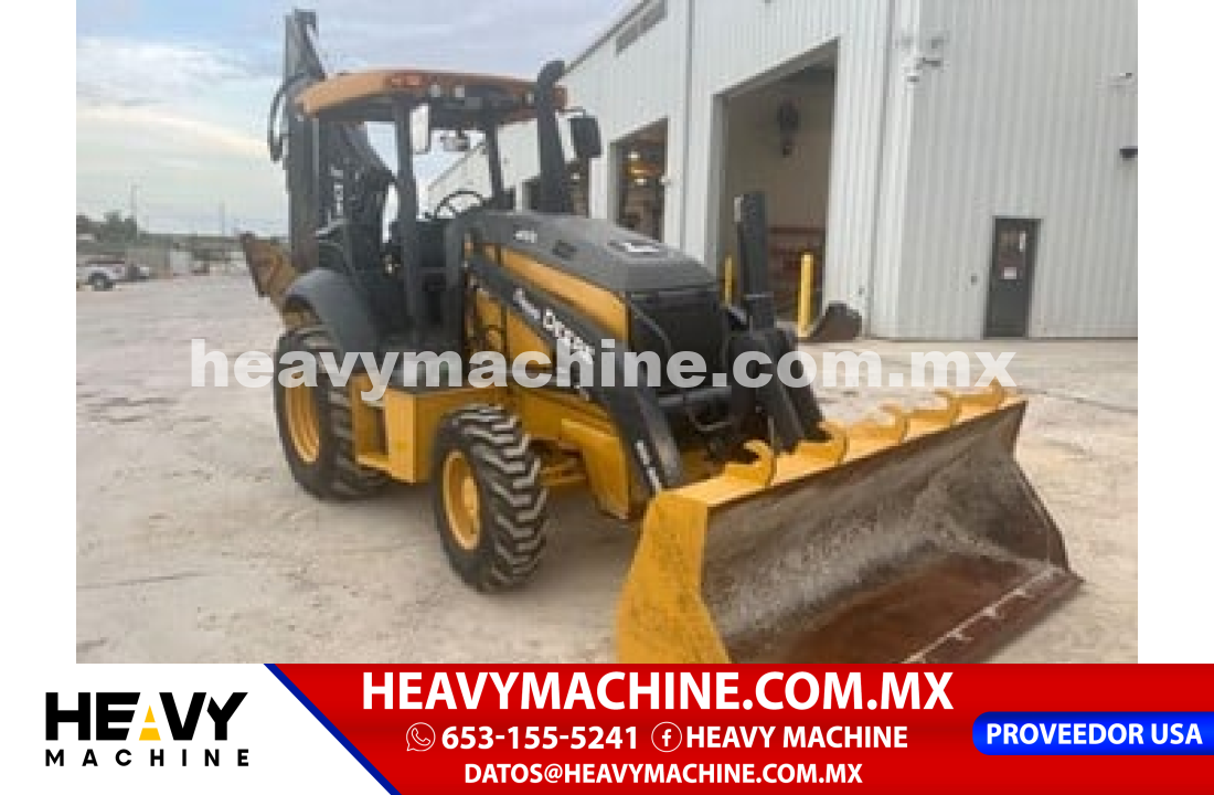 Maquinaria Pesada Retroexcavadora 2020 John Deere 410L