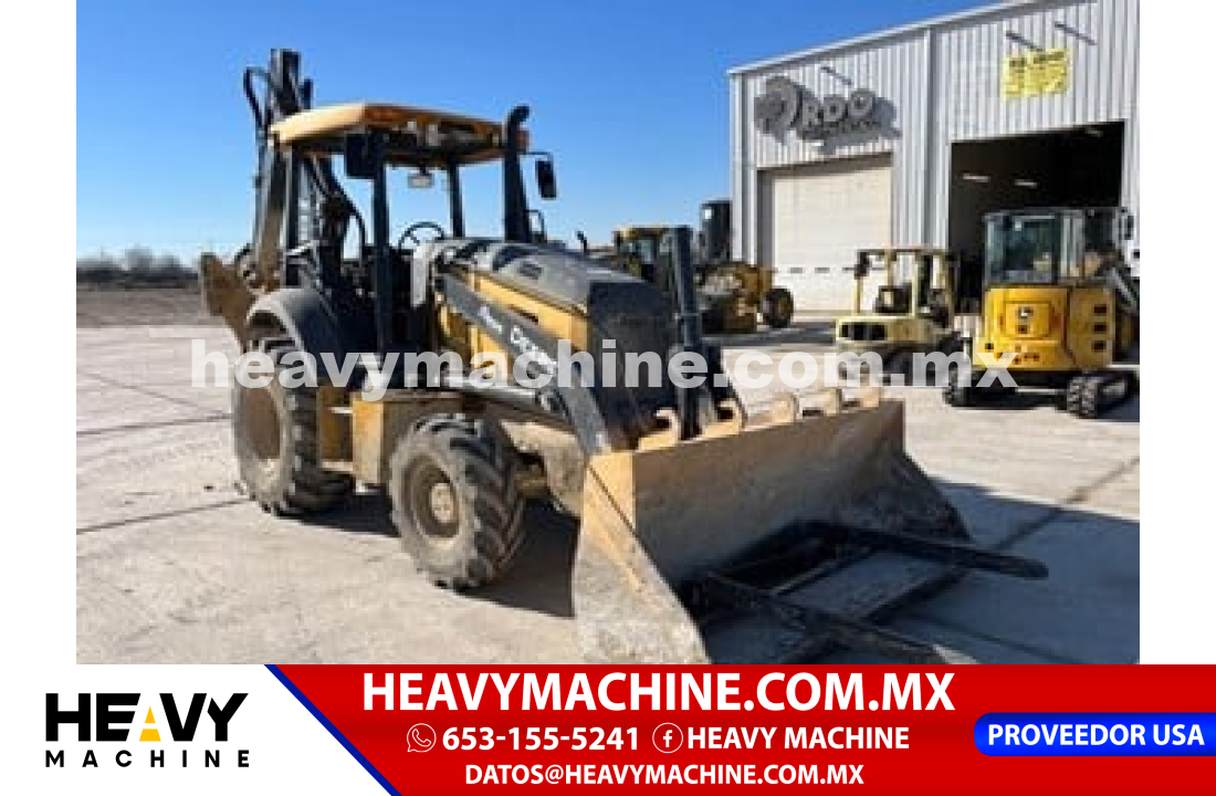 Maquinaria Pesada Retroexcavadora 2020 John Deere 410L