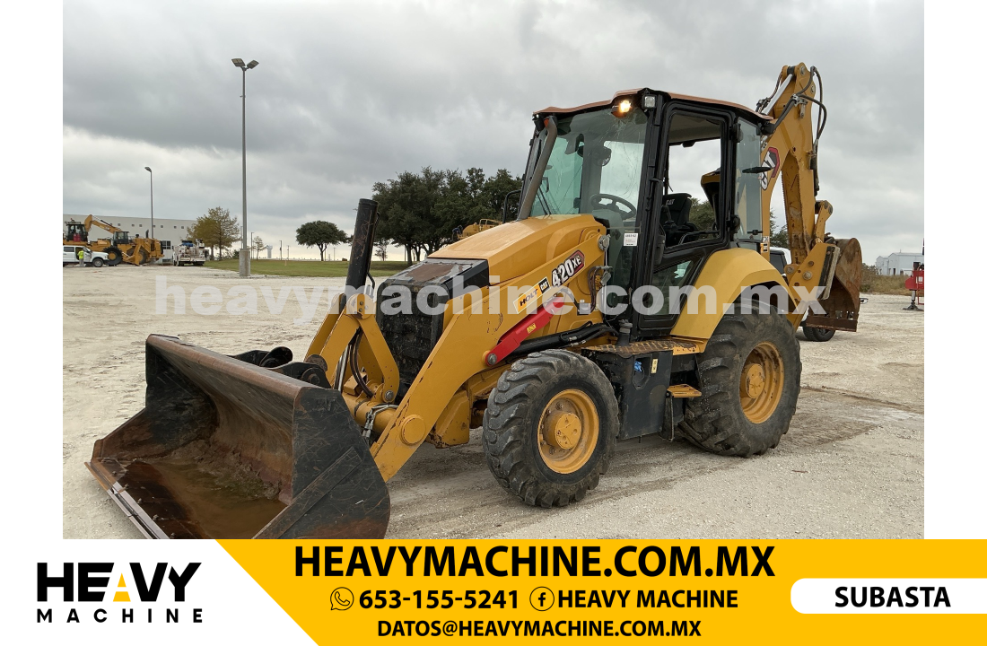 Maquinaria Pesada Retroexcavadora 2022 CAT 420 XE