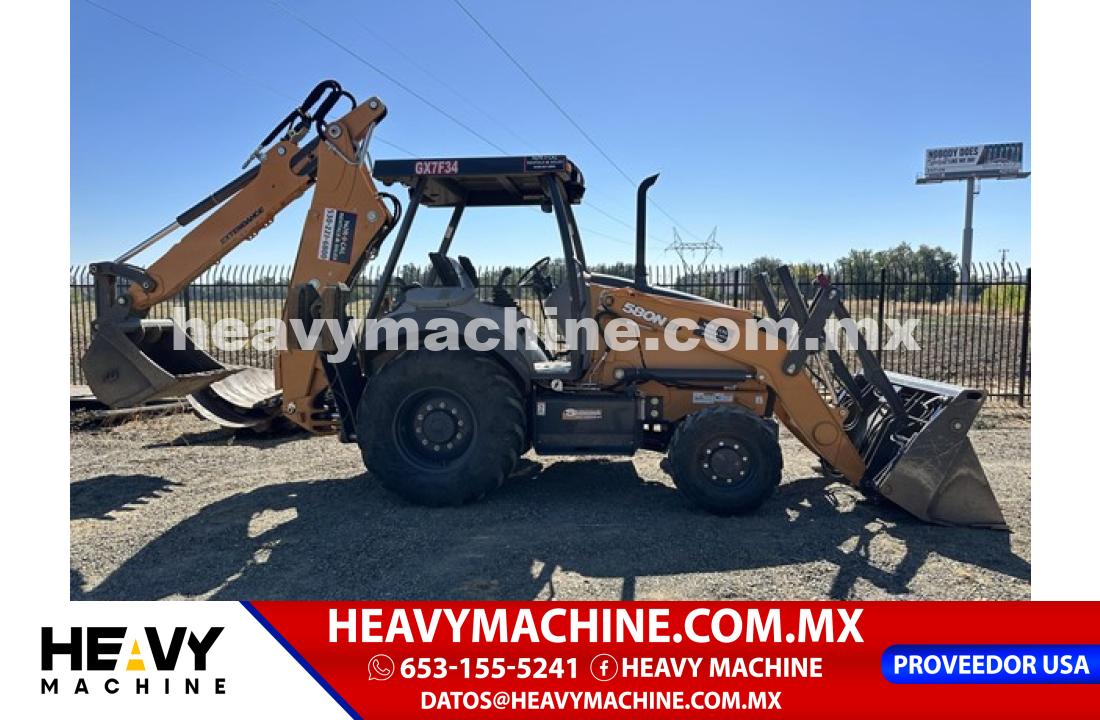 Maquinaria Pesada Retroexcavadora 2022 Case 580N EP