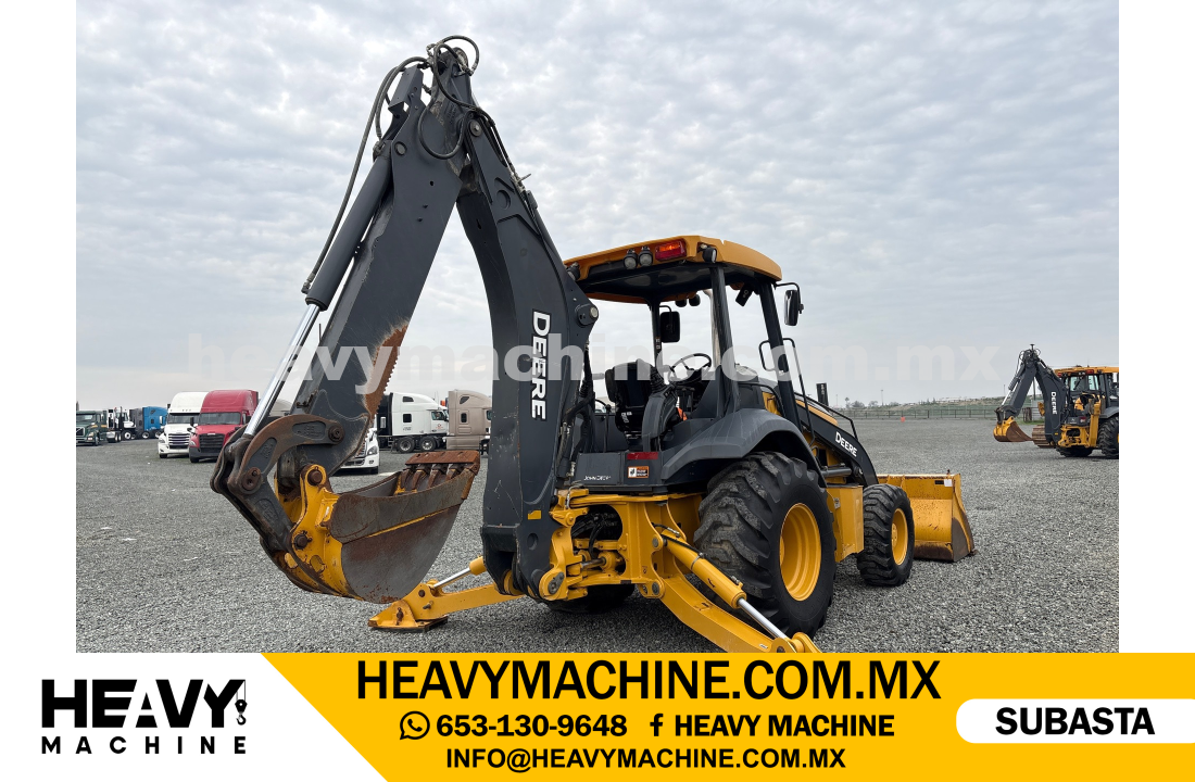 Maquinaria Pesada Retroexcavadora 2022 JOHN DEERE 410L