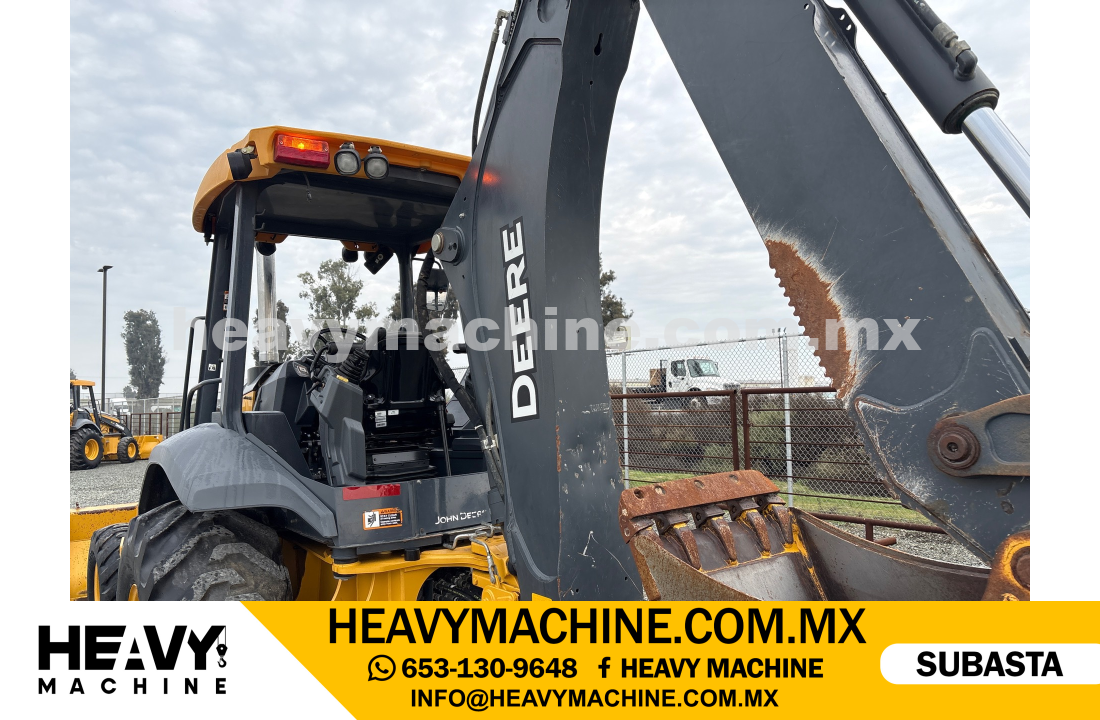 Maquinaria Pesada Retroexcavadora 2022 JOHN DEERE 410L