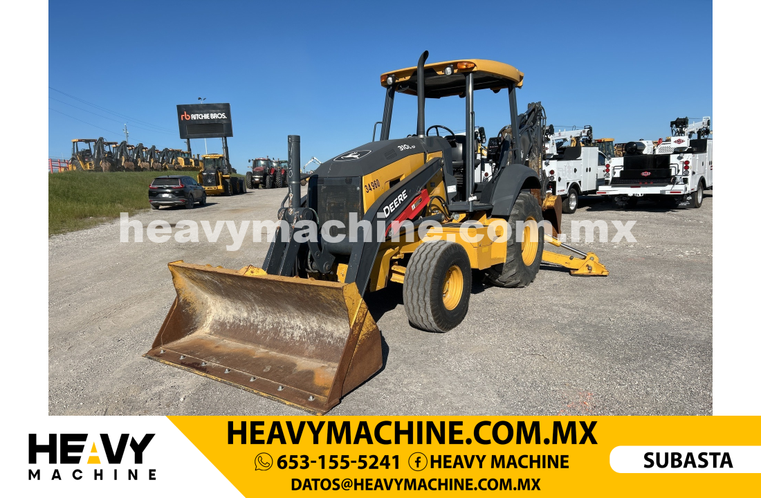 Maquinaria Pesada Retroexcavadora 2022 John Deere 310L EP