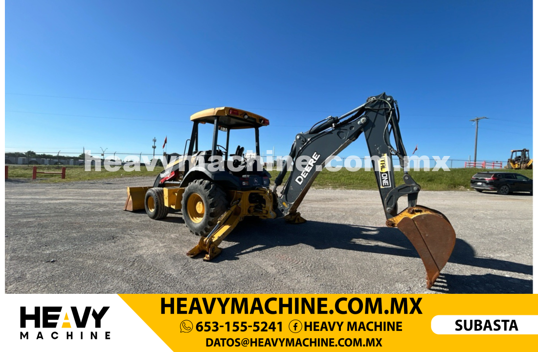 Maquinaria Pesada Retroexcavadora 2022 John Deere 310L EP