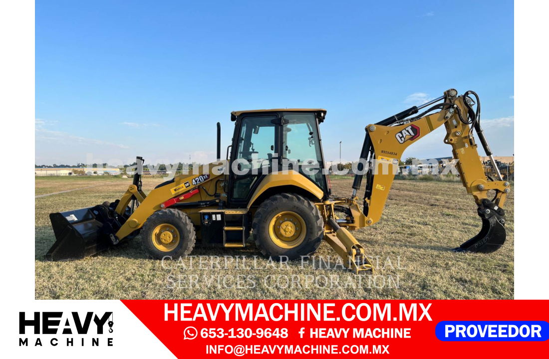 Maquinaria Pesada Retroexcavadora 2025 CAT 420XE