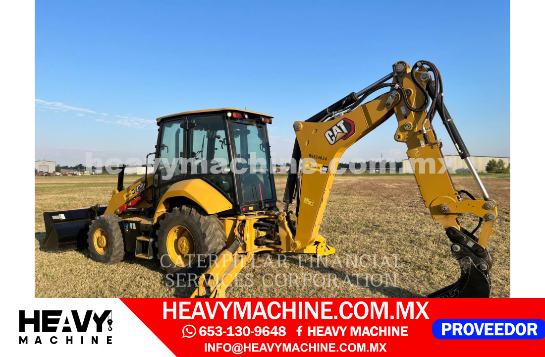 Maquinaria Pesada Retroexcavadora 2025 CAT 420XE