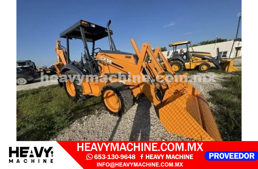 Maquinaria Pesada Retroexcavadora CASE 580M