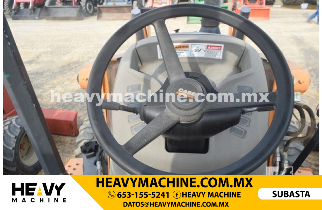 Maquinaria Pesada Retroexcavadora CASE 580N