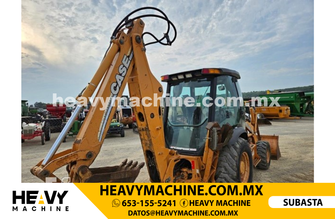 Maquinaria Pesada Retroexcavadora CASE 580SM ll