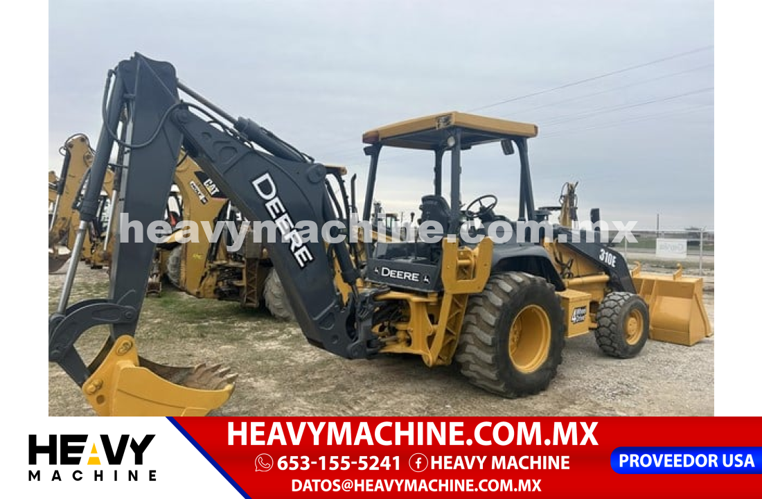 Maquinaria Pesada Retroexcavadora DEERE 310E