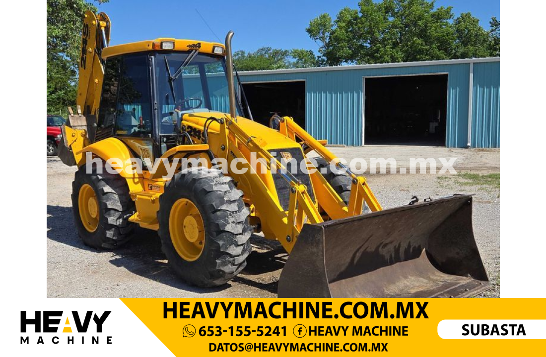 Maquinaria Pesada Retroexcavadora JCB 214S Series 3