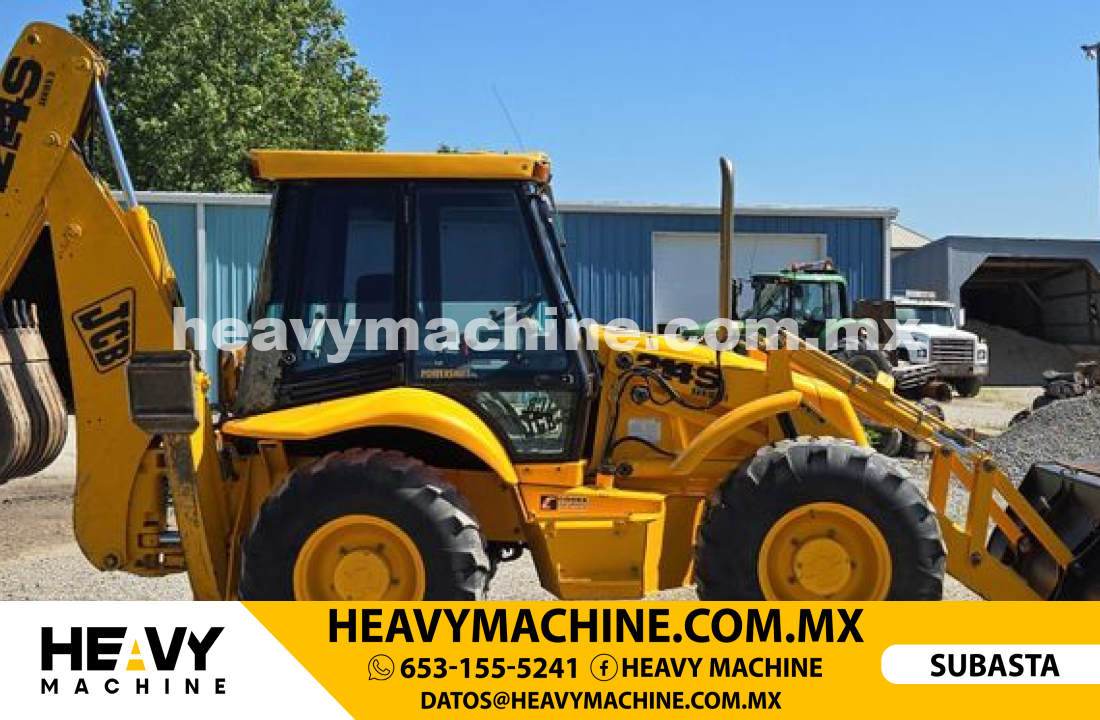 Maquinaria Pesada Retroexcavadora JCB 214S Series 3