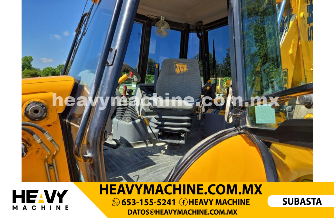 Maquinaria Pesada Retroexcavadora JCB 214S Series 3