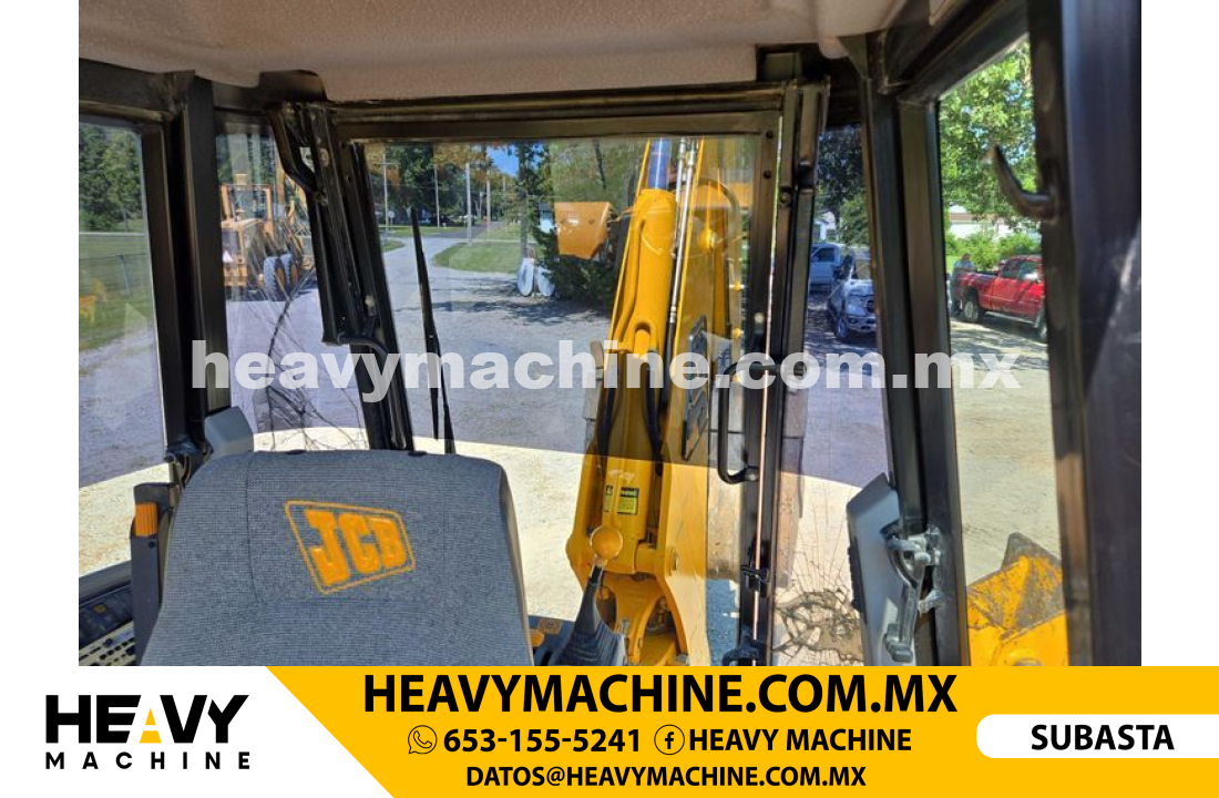 Maquinaria Pesada Retroexcavadora JCB 214S Series 3