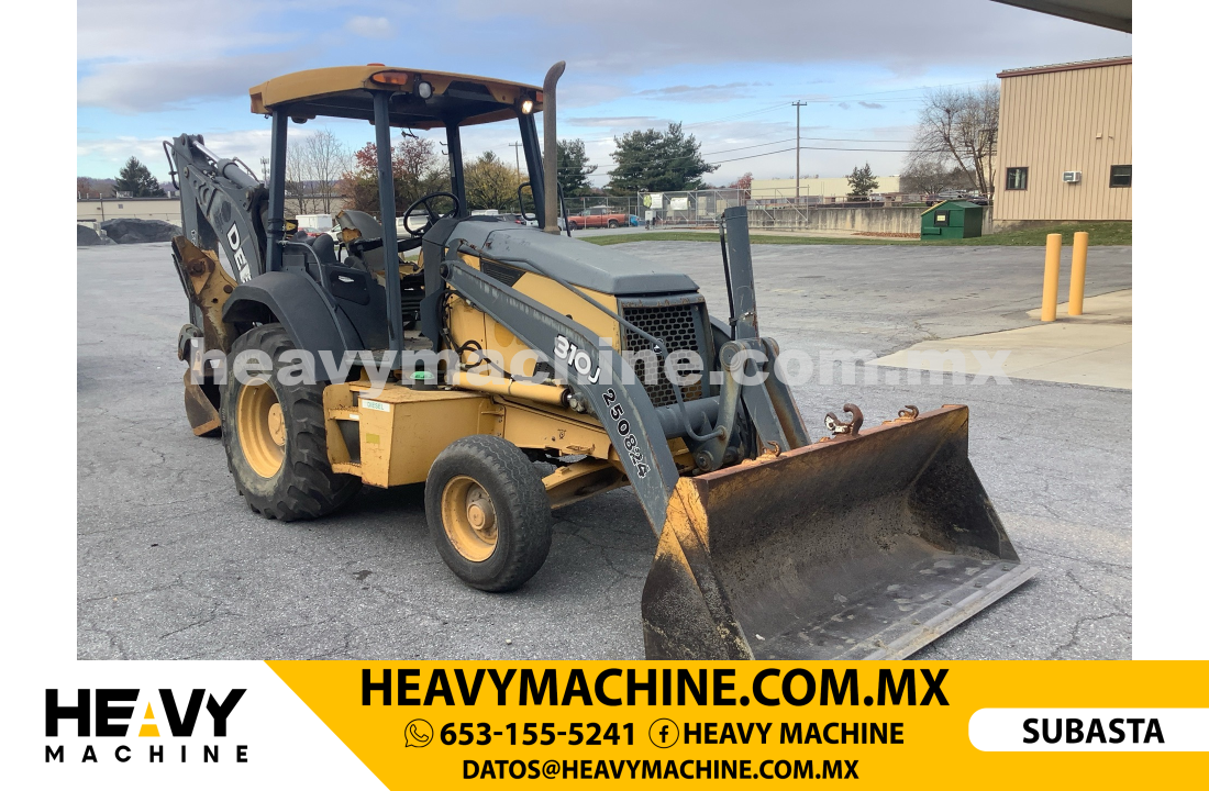Maquinaria Pesada Retroexcavadora JOHN DEERE 310J