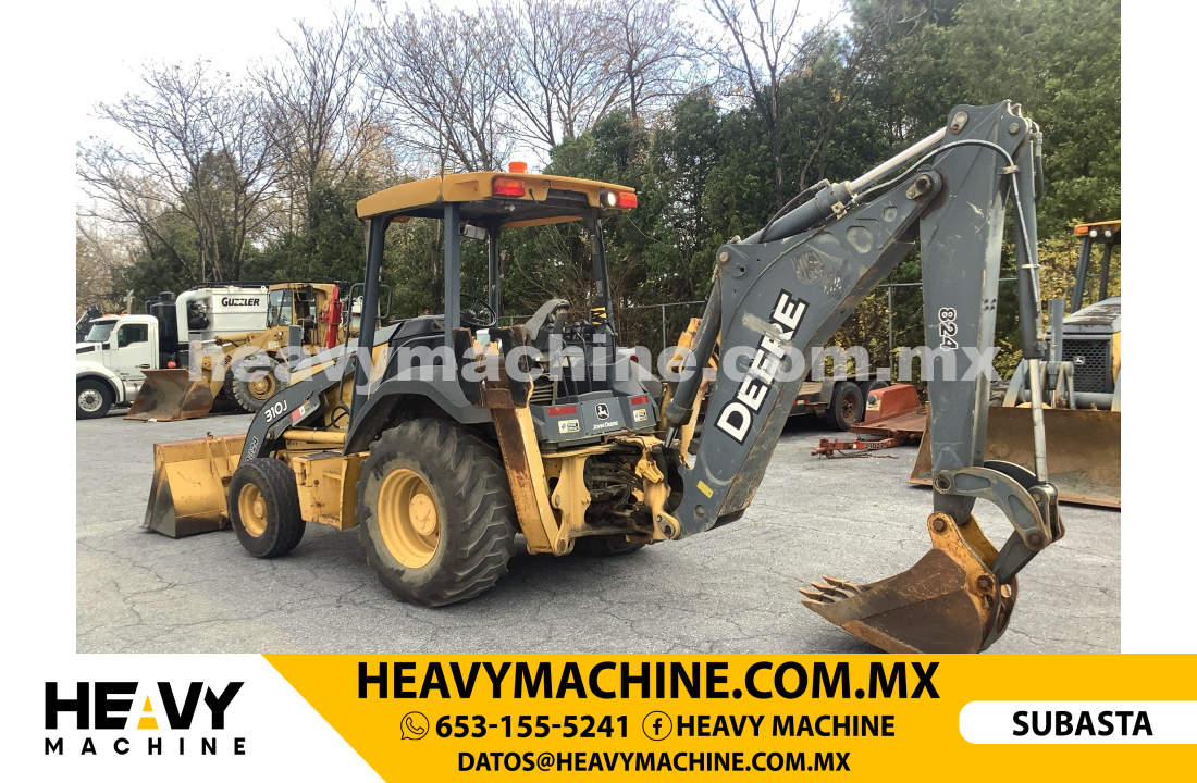 Maquinaria Pesada Retroexcavadora JOHN DEERE 310J