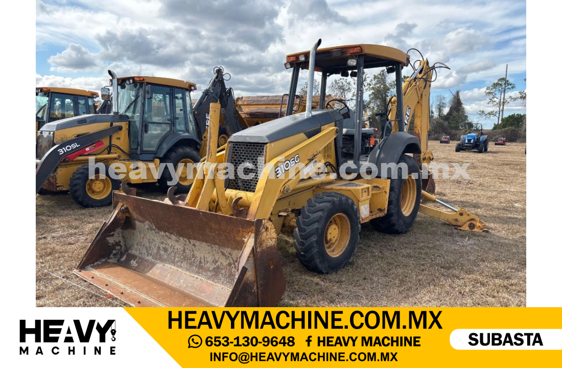Maquinaria Pesada Retroexcavadora JOHN DEERE 310SG