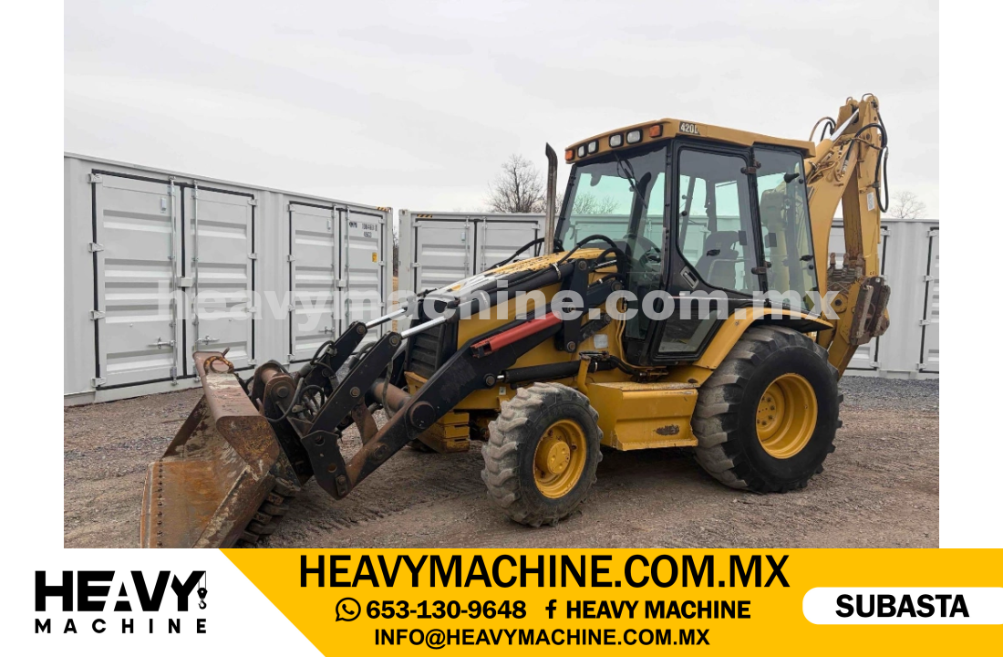 Maquinaria Pesada Retroexcavadora CAT 420D
