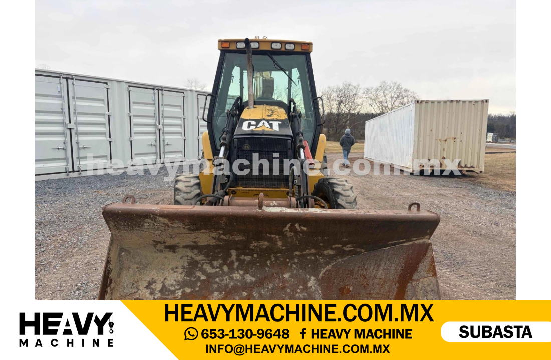 Maquinaria Pesada Retroexcavadora CAT 420D