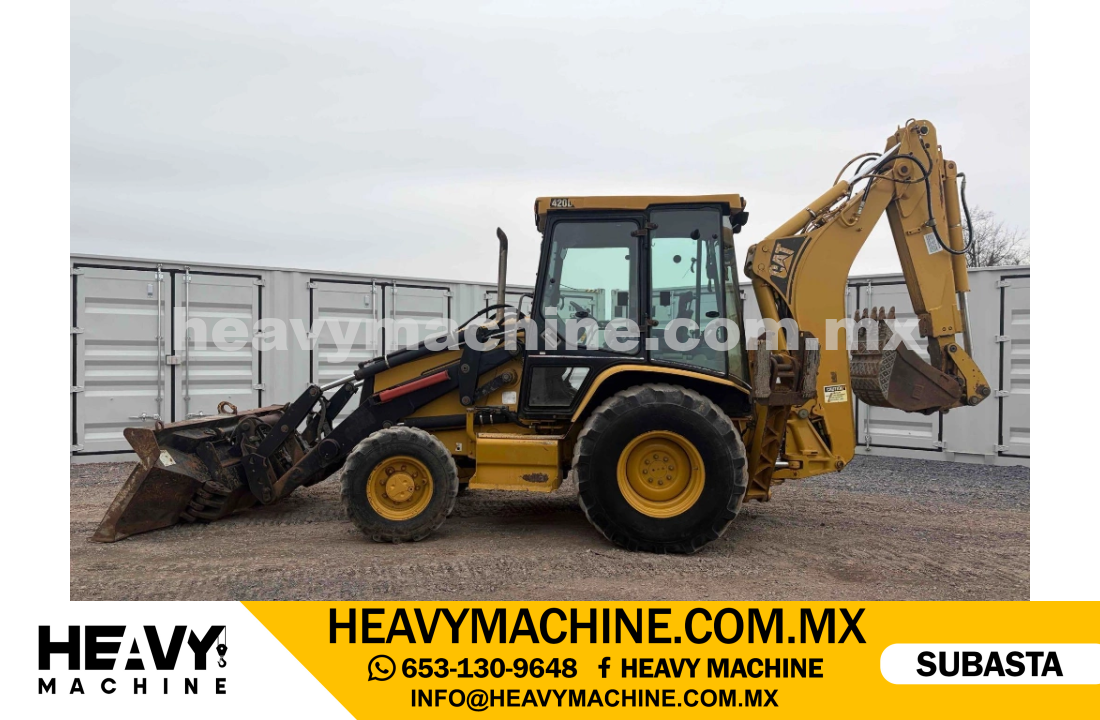Maquinaria Pesada Retroexcavadora CAT 420D