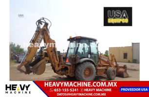 Maquinaria Pesada Retroexcavadora 2008 Case 580SM