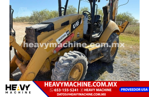 Maquinaria Pesada Retroexcavadora 2013 Caterpillar 416F