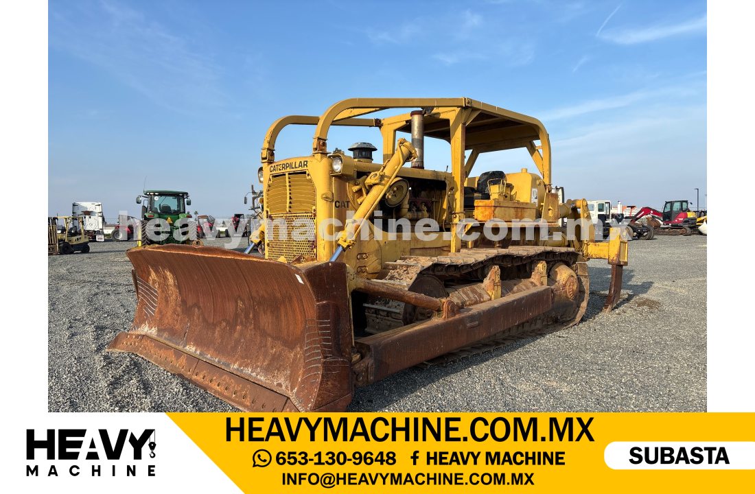 Maquinaria Pesada Topador frontal (Dozer) 1970 CAT D8H