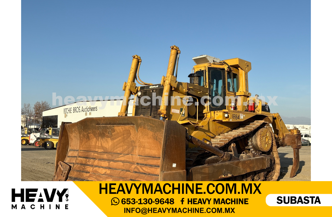 Maquinaria Pesada Topador frontal (Dozer) 1982 CAT D9L