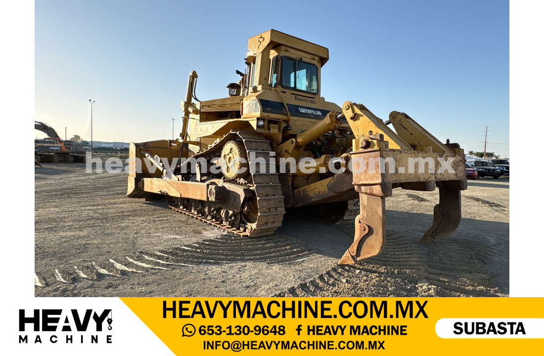 Maquinaria Pesada Topador frontal (Dozer) 1982 CAT D9L
