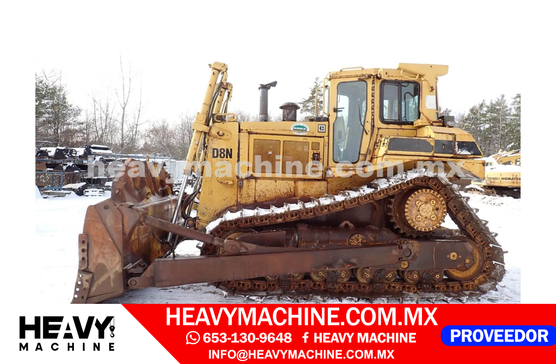 Maquinaria Pesada Topador frontal (Dozer) 1988 CAT D8N