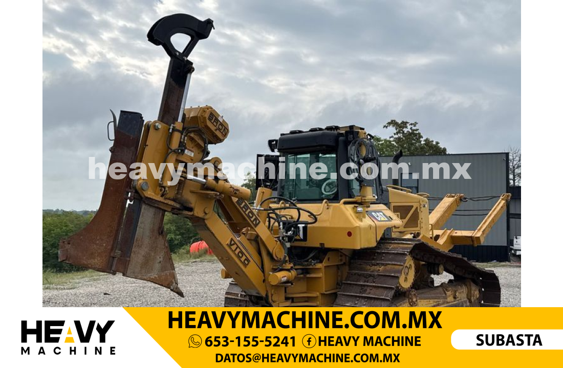 Maquinaria Pesada Topador frontal (Dozer) 2008 CAT D6N cable plow