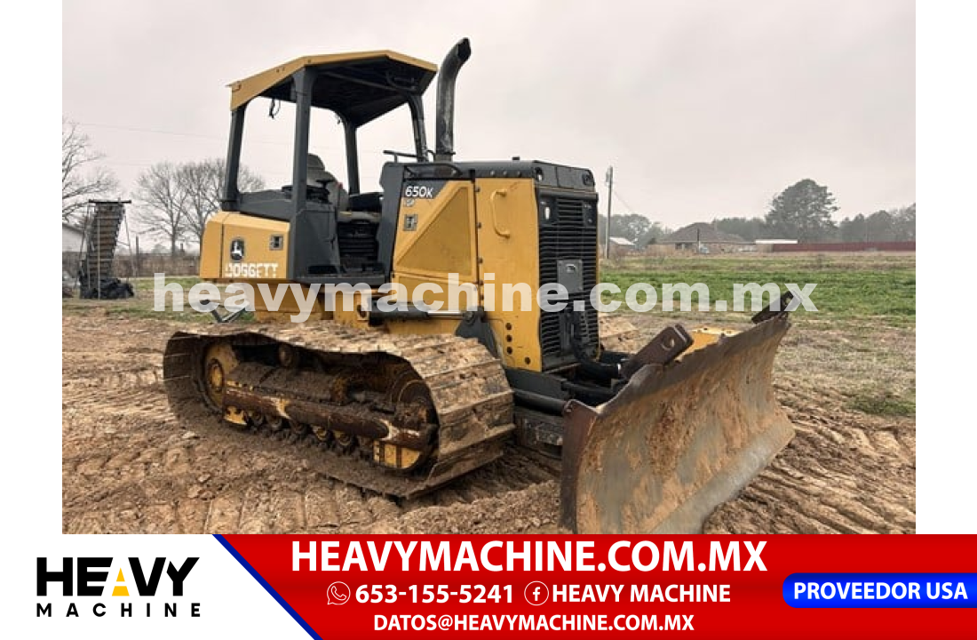 Maquinaria Pesada Topador frontal (Dozer) 2015 John Deere 650K LGP