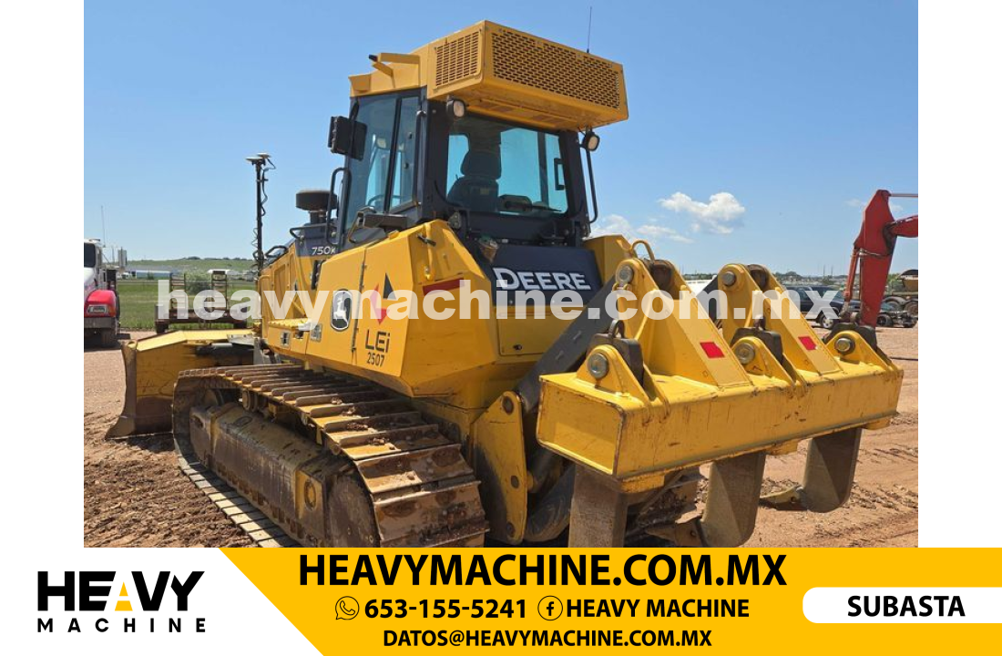 Maquinaria Pesada Topador frontal (Dozer) 2015 John Deere 750K XLT