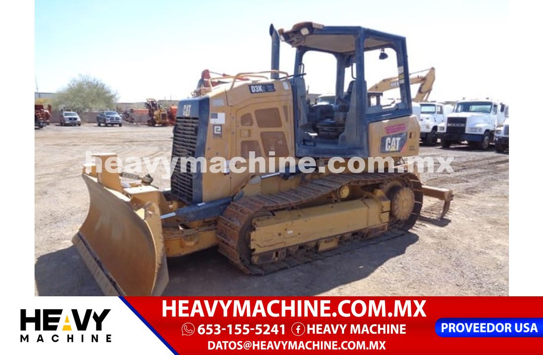 Maquinaria Pesada Topador frontal (Dozer) 2018 Caterpillar D3K2 XL