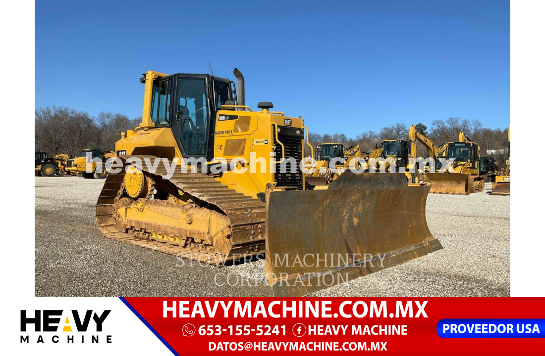 Maquinaria Pesada Topador frontal (Dozer) 2018 Caterpillar D6N LGP