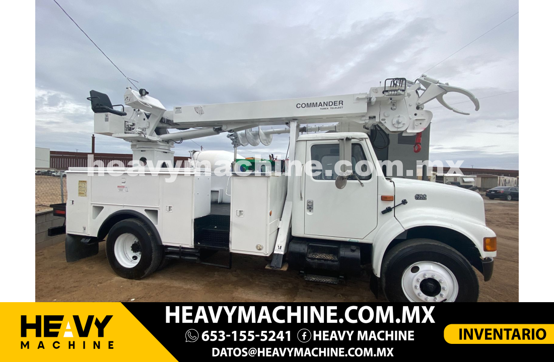 Grúa Broca 2001 International 4700