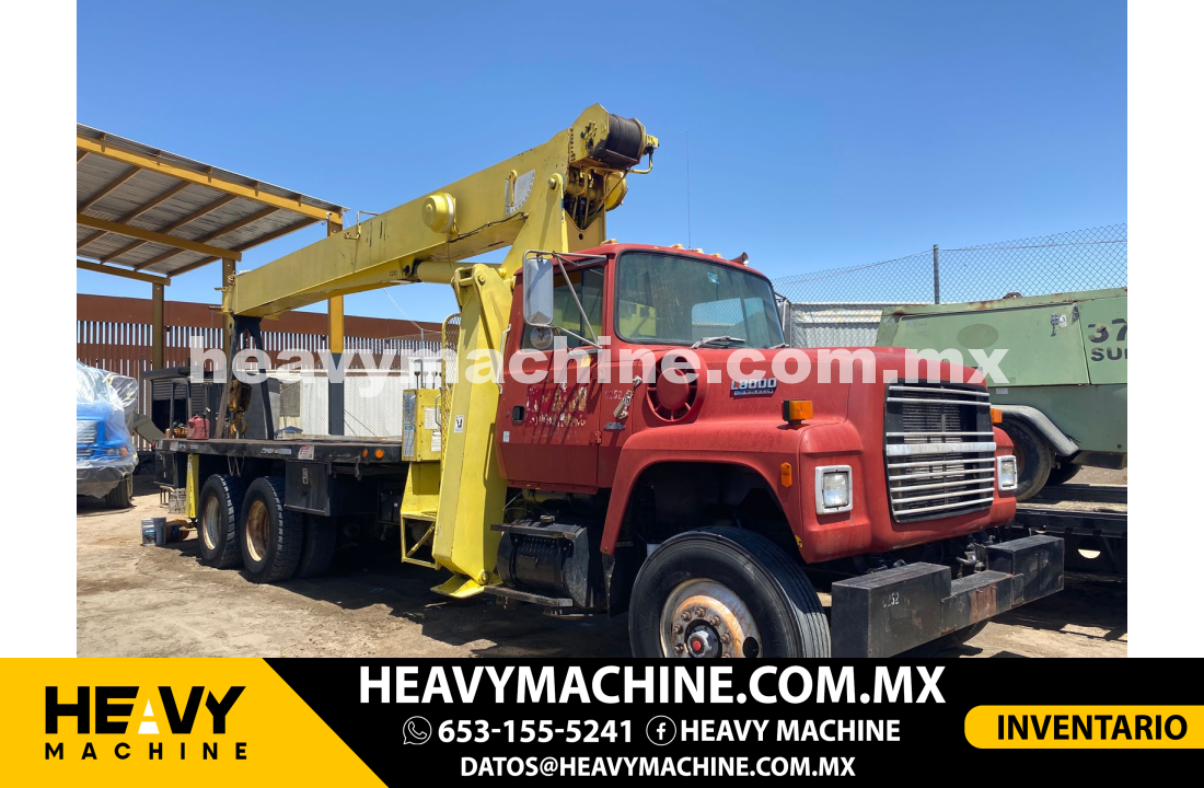 Grúa Titán 1991 Ford L8000