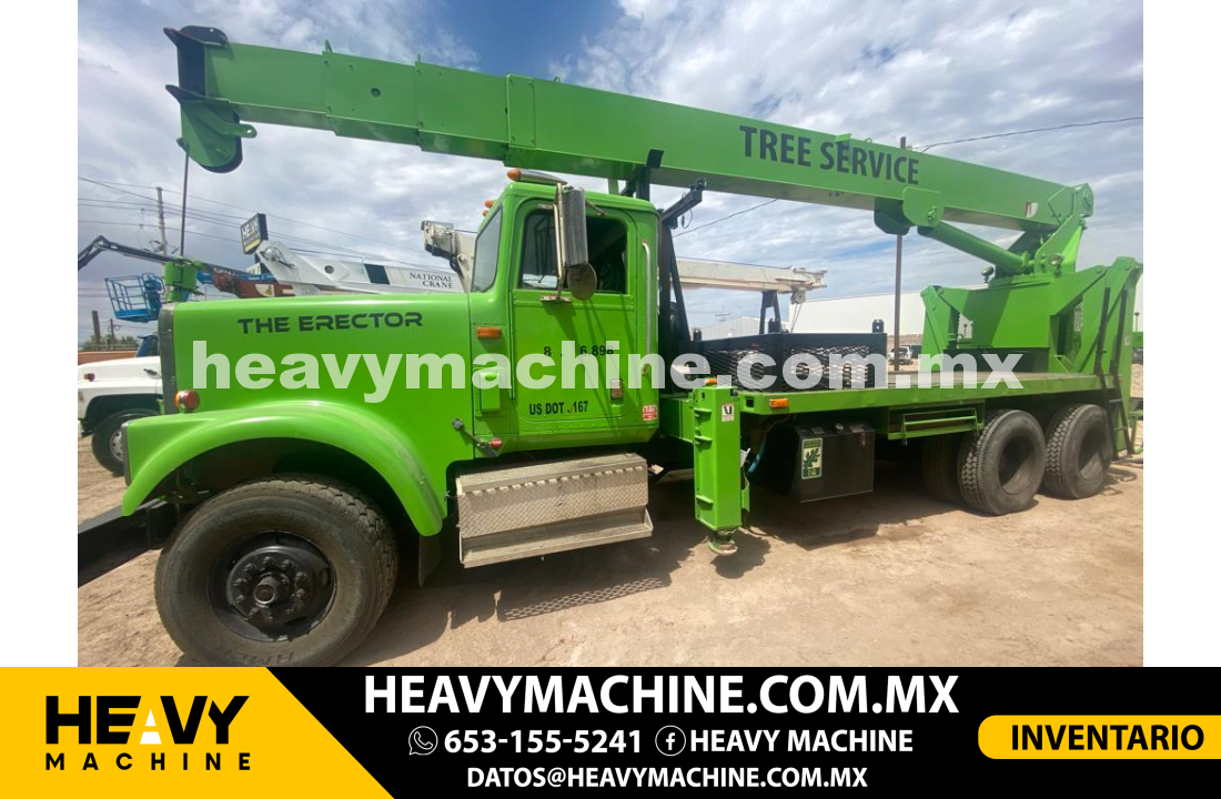 Grúa Titán 1995 International 9000